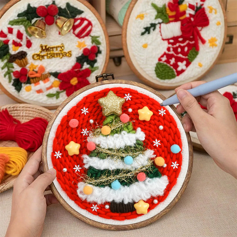 🎄Christmas Punch Needle