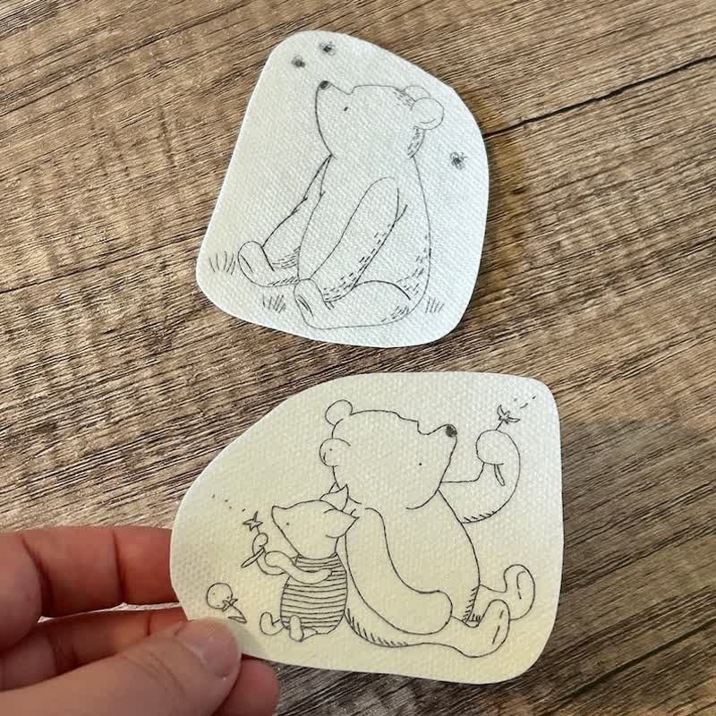 Pooh bear Pack Stick and Stitch Embroidery Patterns - image 0