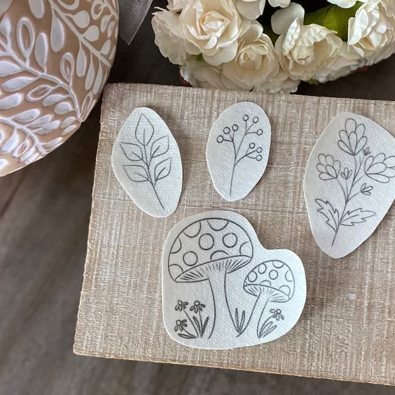 In the Garden Stick and Stitch Embroidery Patterns - image 7