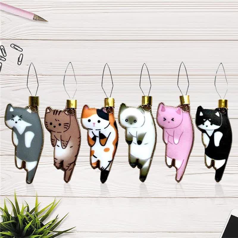 Cat Needle Threader Mini Cute Magnetic Needle Minder Sewing Threading Guide Tool - image 0