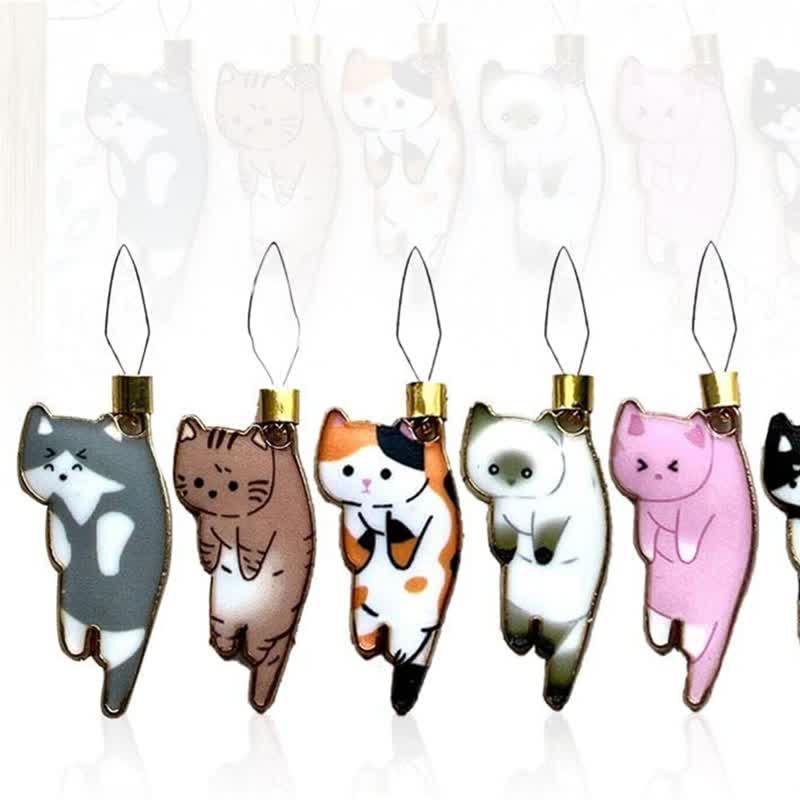 Cat Needle Threader Mini Cute Magnetic Needle Minder Sewing Threading Guide Tool - image 5