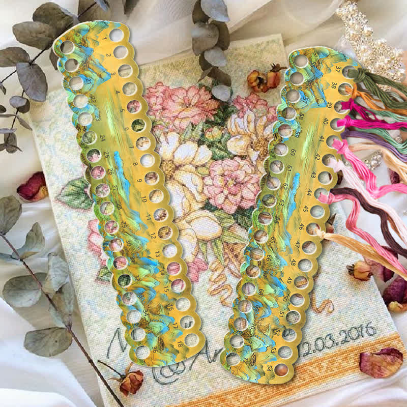 Acrylic Cross Stitch Threading Board Needlework Thread Sorter - image 3