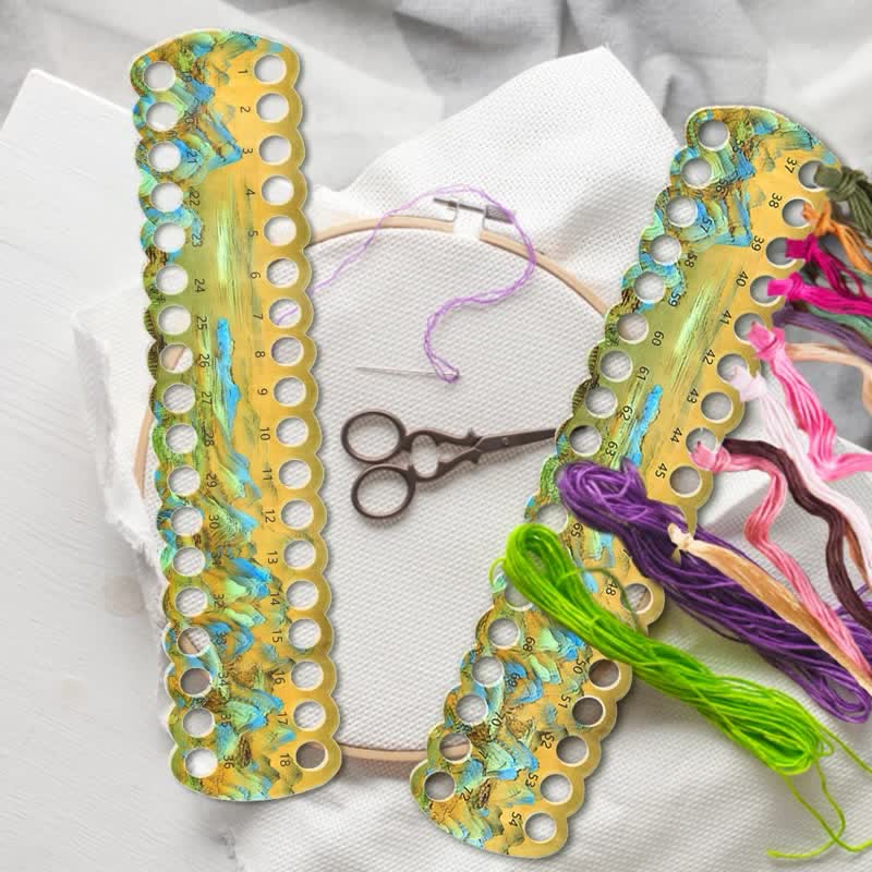 Acrylic Cross Stitch Threading Board Needlework Thread Sorter - image 2