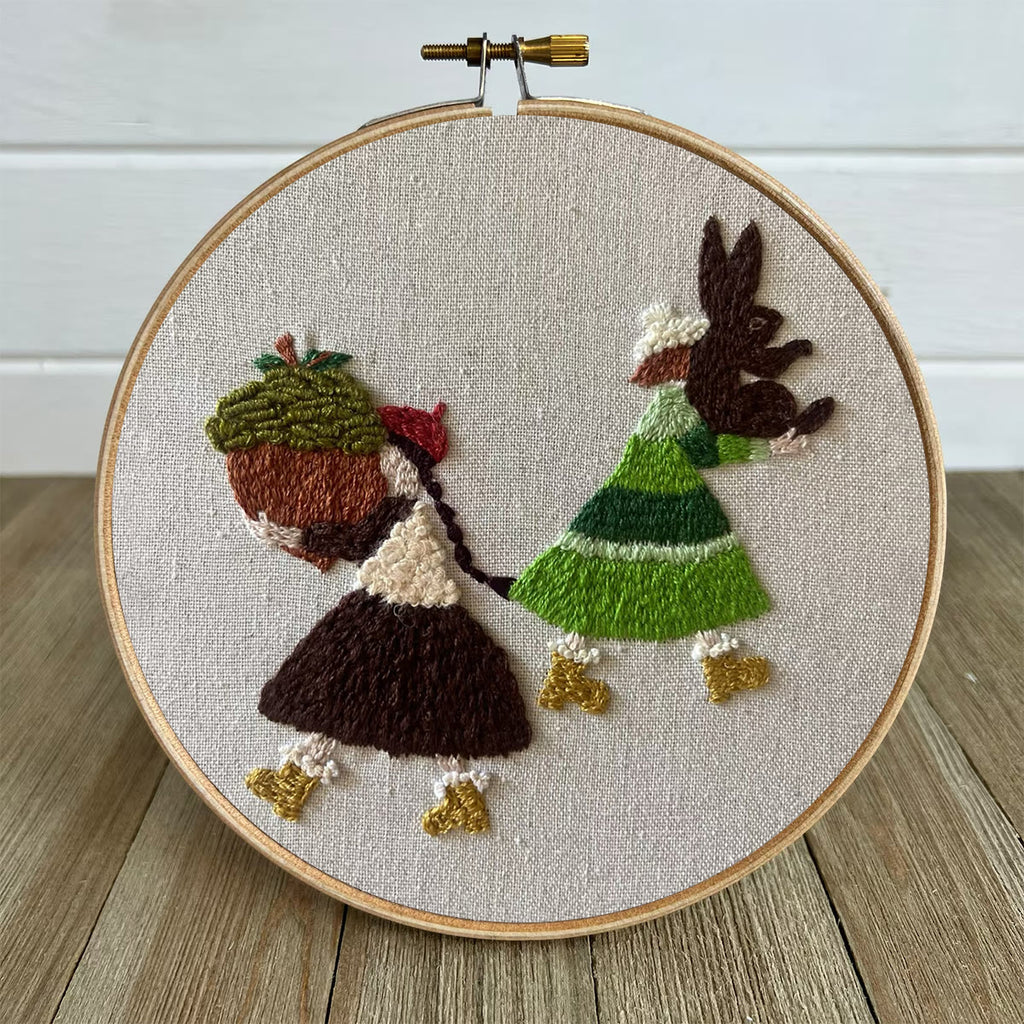 Rubbyoo Embroidery Kit- Harvest Girl | Cozy Crafts Diy Kit For Women - image 4