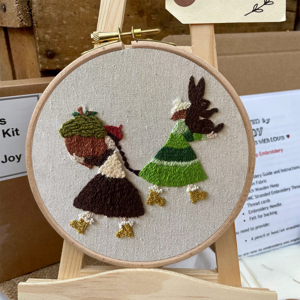 Rubbyoo Embroidery Kit- Harvest Girl | Cozy Crafts Diy Kit For Women - image 5