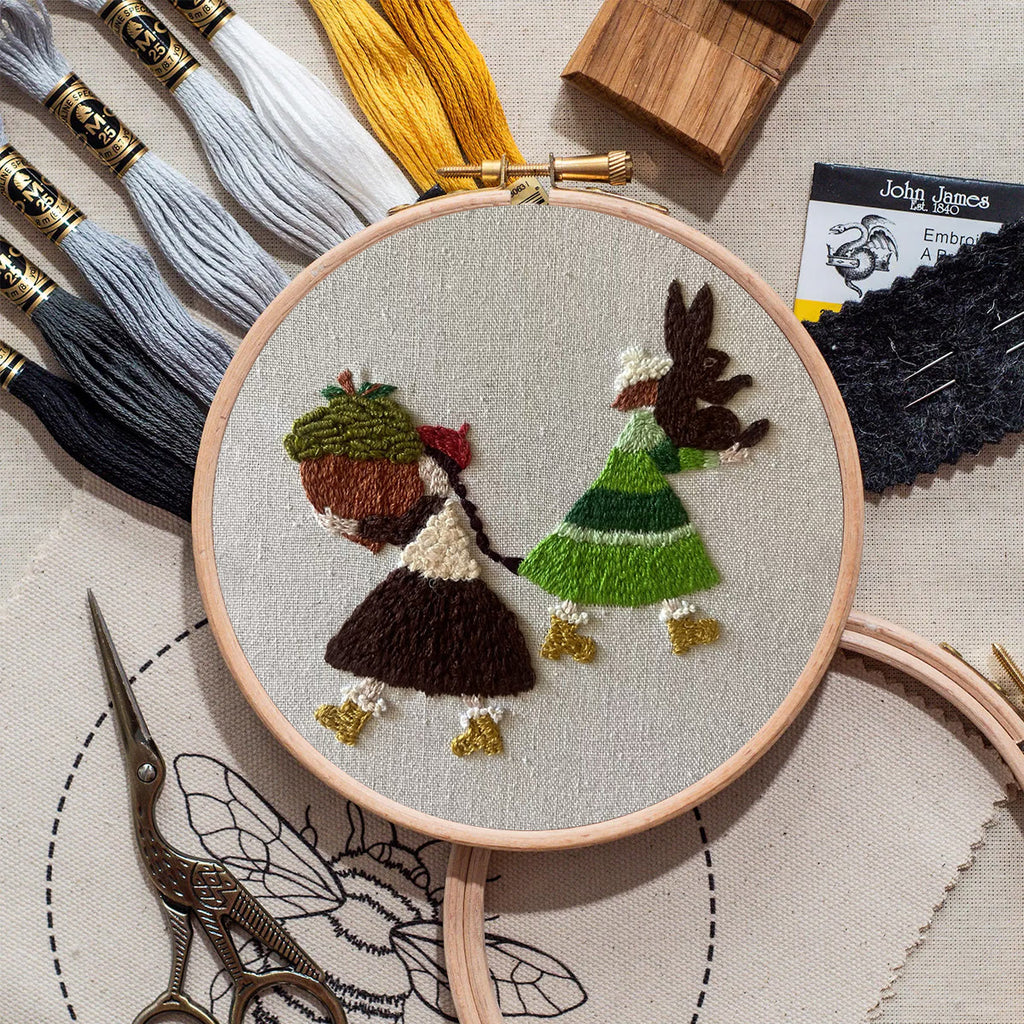 Rubbyoo Embroidery Kit- Harvest Girl | Cozy Crafts Diy Kit For Women - image 7