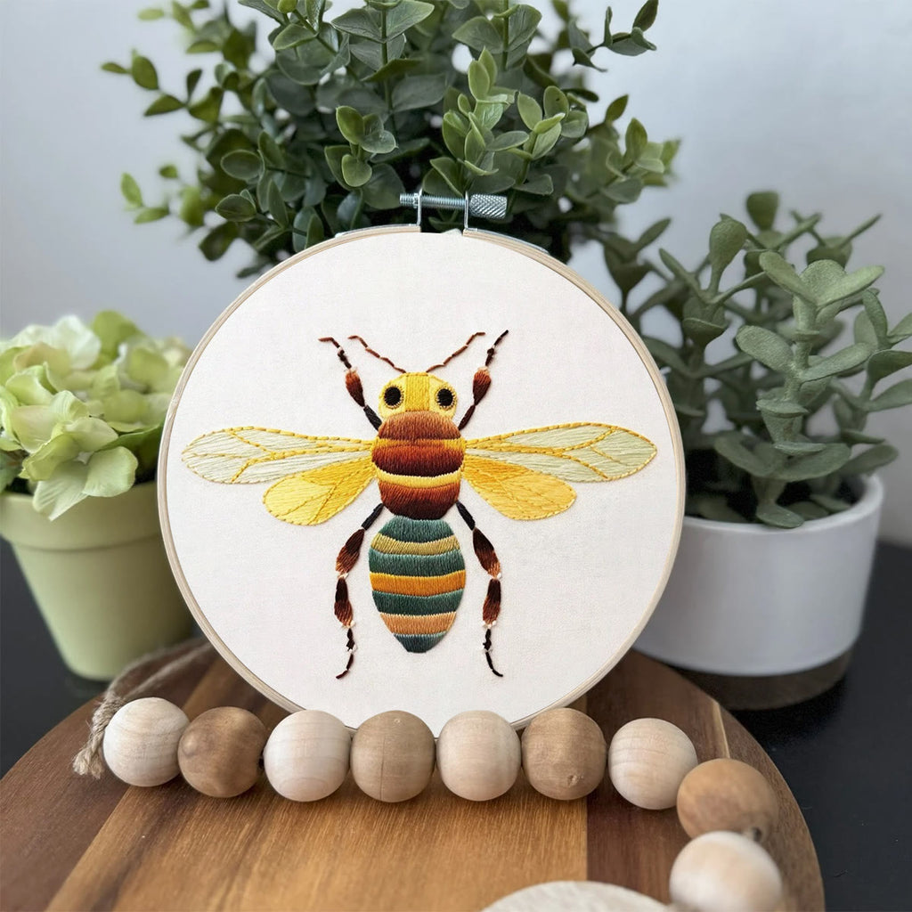 Rubbyoo Embroidery Kit- Honey Bee | Diy Craft Kits  For Beginners - image 2