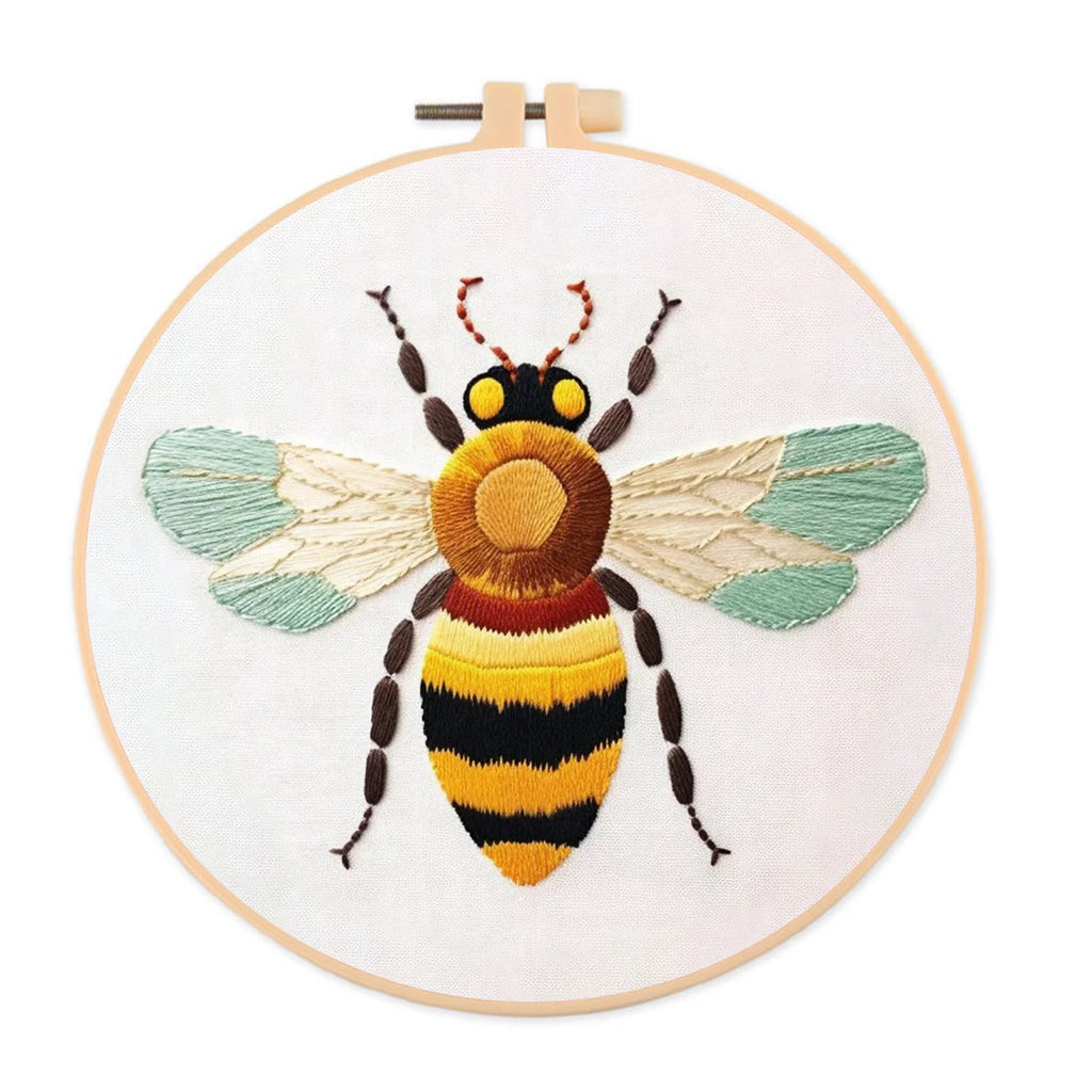 Rubbyoo Embroidery Kit- Bumble Bee| Diy Craft Kits  For Beginners - image 0