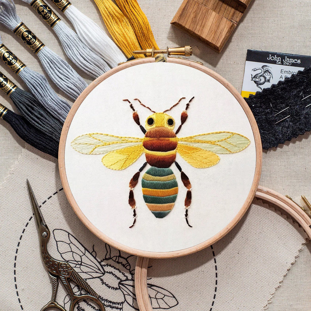 Rubbyoo Embroidery Kit- Honey Bee | Diy Craft Kits  For Beginners - image 8