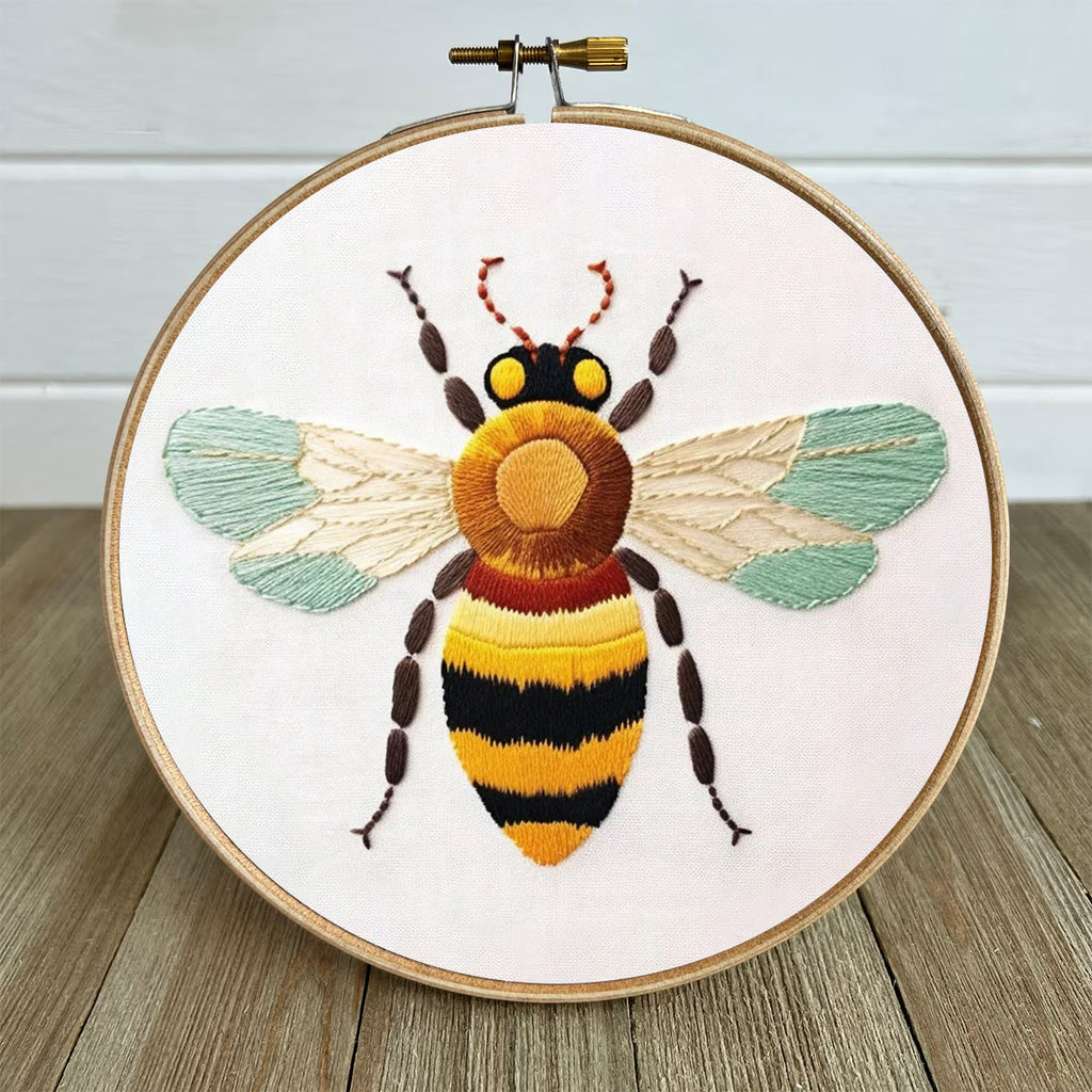 Rubbyoo Embroidery Kit- Bumble Bee| Diy Craft Kits  For Beginners - image 4