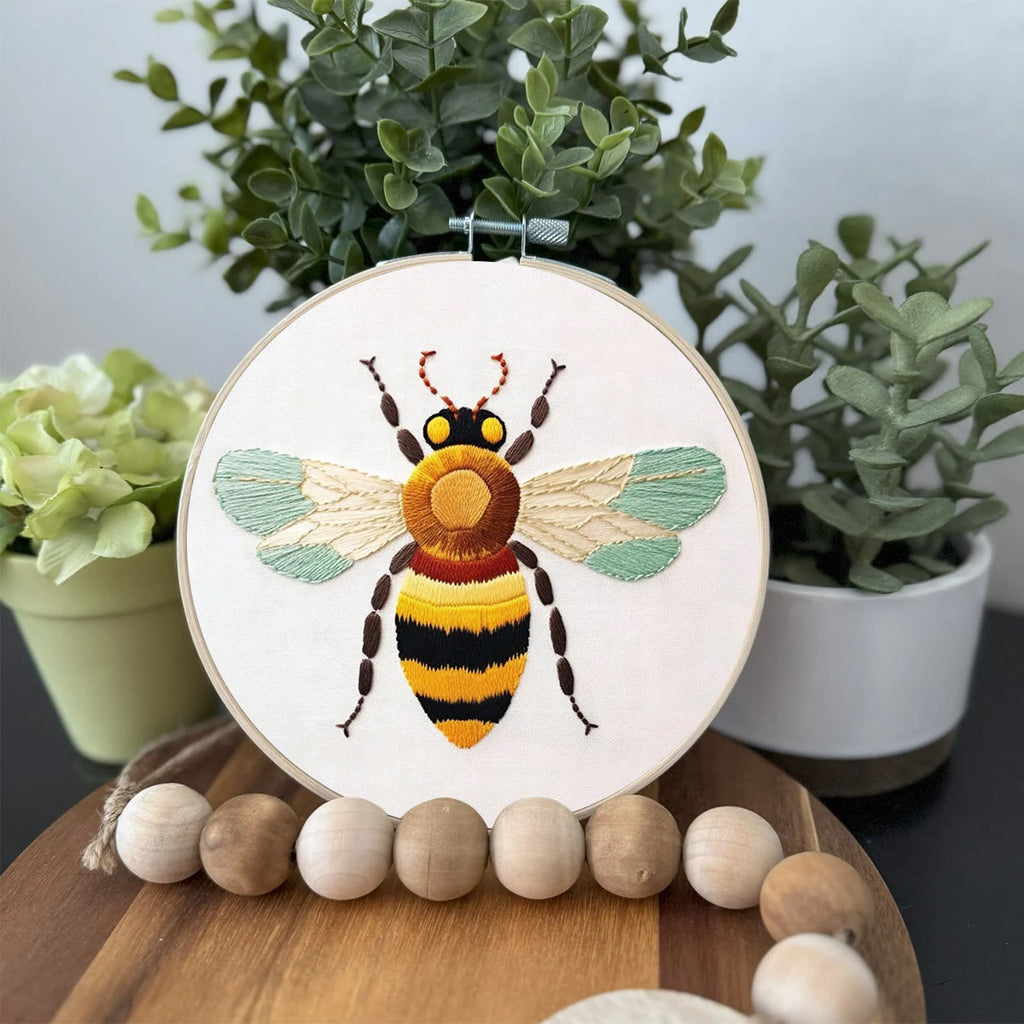 Rubbyoo Embroidery Kit- Bumble Bee| Diy Craft Kits  For Beginners - image 2
