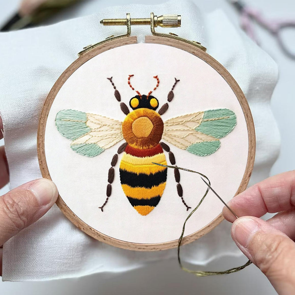 Rubbyoo Embroidery Kit- Bumble Bee| Diy Craft Kits  For Beginners - image 3