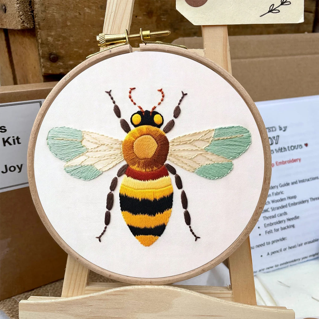 Rubbyoo Embroidery Kit- Bumble Bee| Diy Craft Kits  For Beginners - image 5