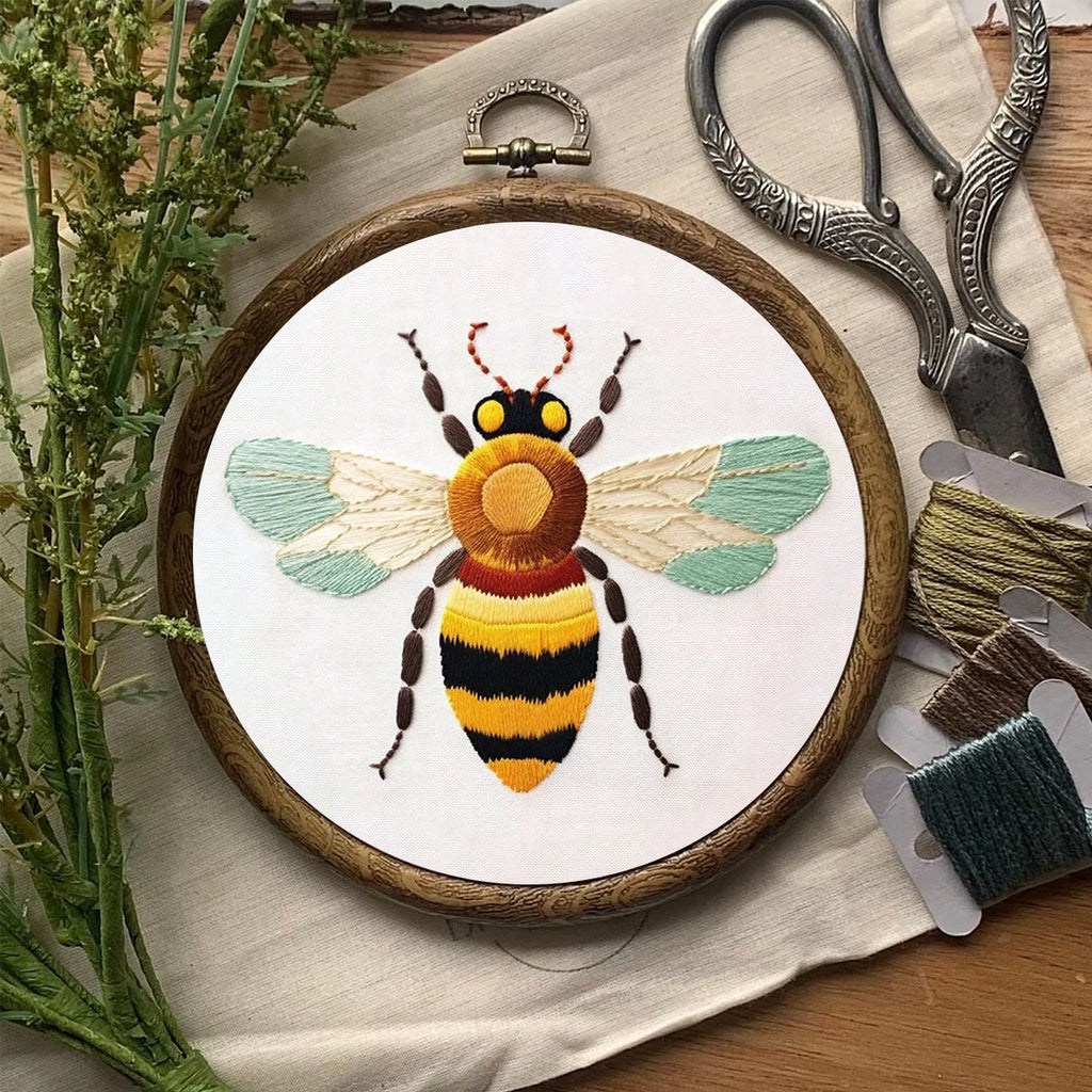 Rubbyoo Embroidery Kit- Bumble Bee| Diy Craft Kits  For Beginners - image 7
