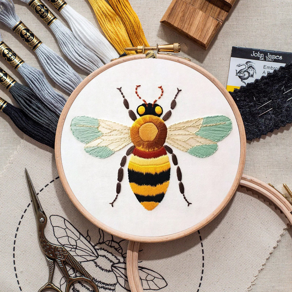 Rubbyoo Embroidery Kit- Bumble Bee| Diy Craft Kits  For Beginners - image 8