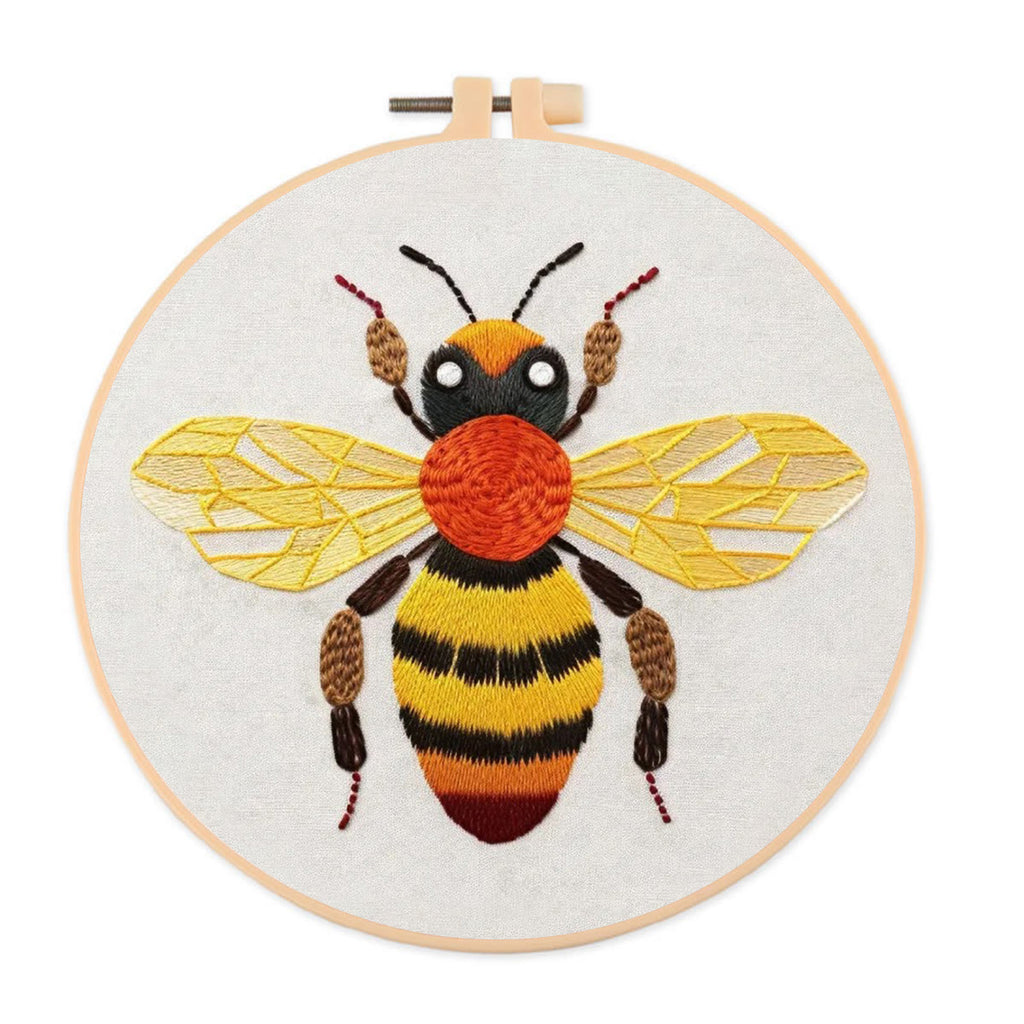 Rubbyoo Embroidery Kit- Bumble Bee 2| Diy Craft Kits  For Beginners - image 0