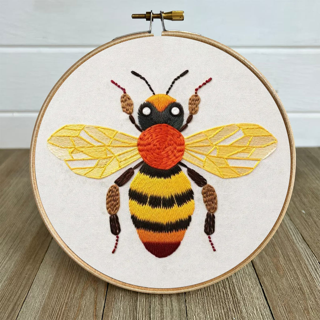 Rubbyoo Embroidery Kit- Bumble Bee 2| Diy Craft Kits  For Beginners - image 4