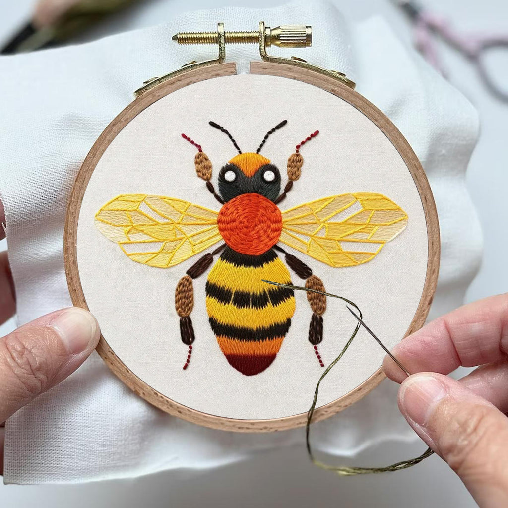 Rubbyoo Embroidery Kit- Bumble Bee 2| Diy Craft Kits  For Beginners - image 3