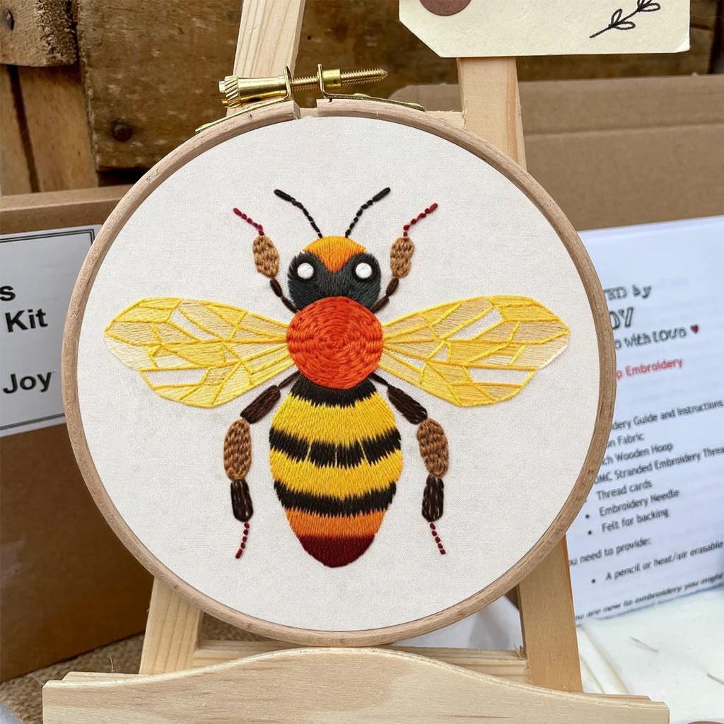 Rubbyoo Embroidery Kit- Bumble Bee 2| Diy Craft Kits  For Beginners - image 5