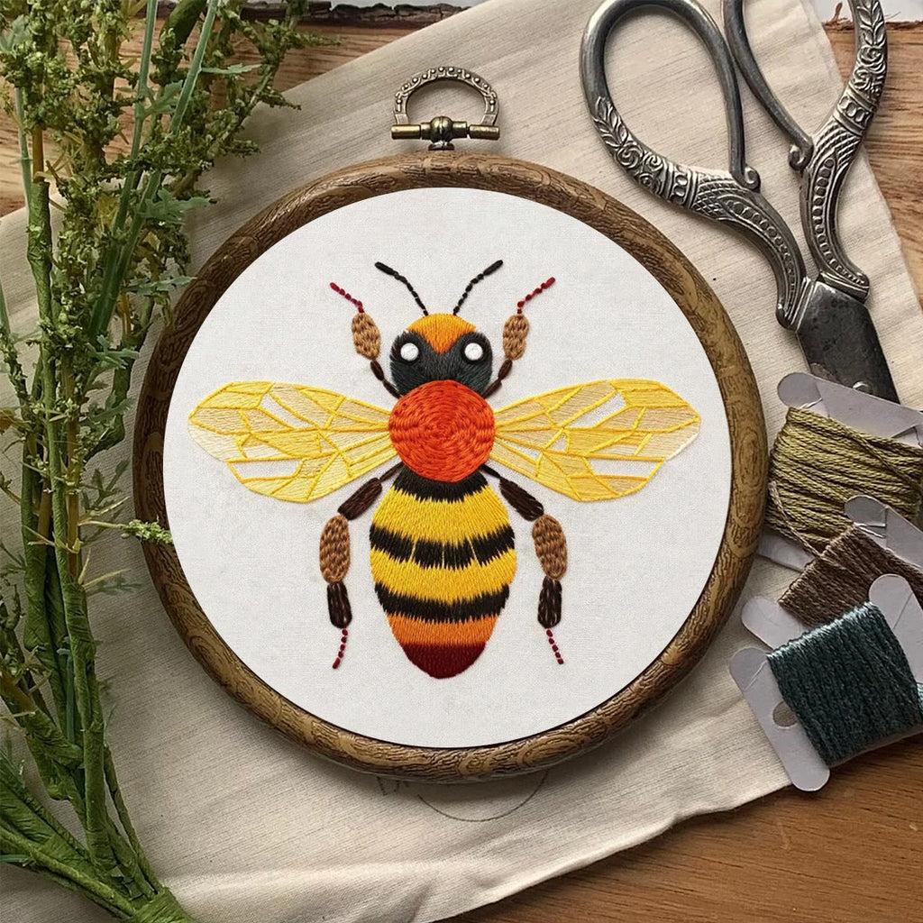 Rubbyoo Embroidery Kit- Bumble Bee 2| Diy Craft Kits  For Beginners - image 7