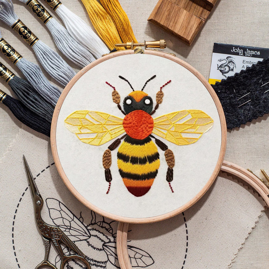 Rubbyoo Embroidery Kit- Bumble Bee 2| Diy Craft Kits  For Beginners - image 8