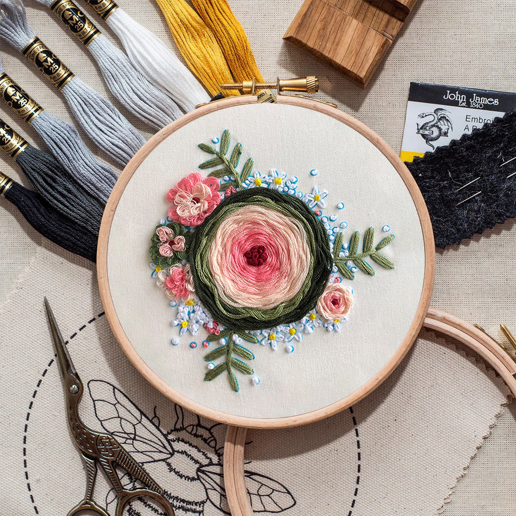 Rubbyoo Embroidery Kit-  Woven Rose Starter Kit For Craft Lover - image 8