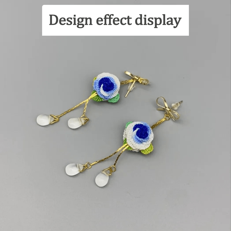 Linen embroidery | Micro-crochet | Tatting lace | Space-dyed lace ball *15 colors - image 5