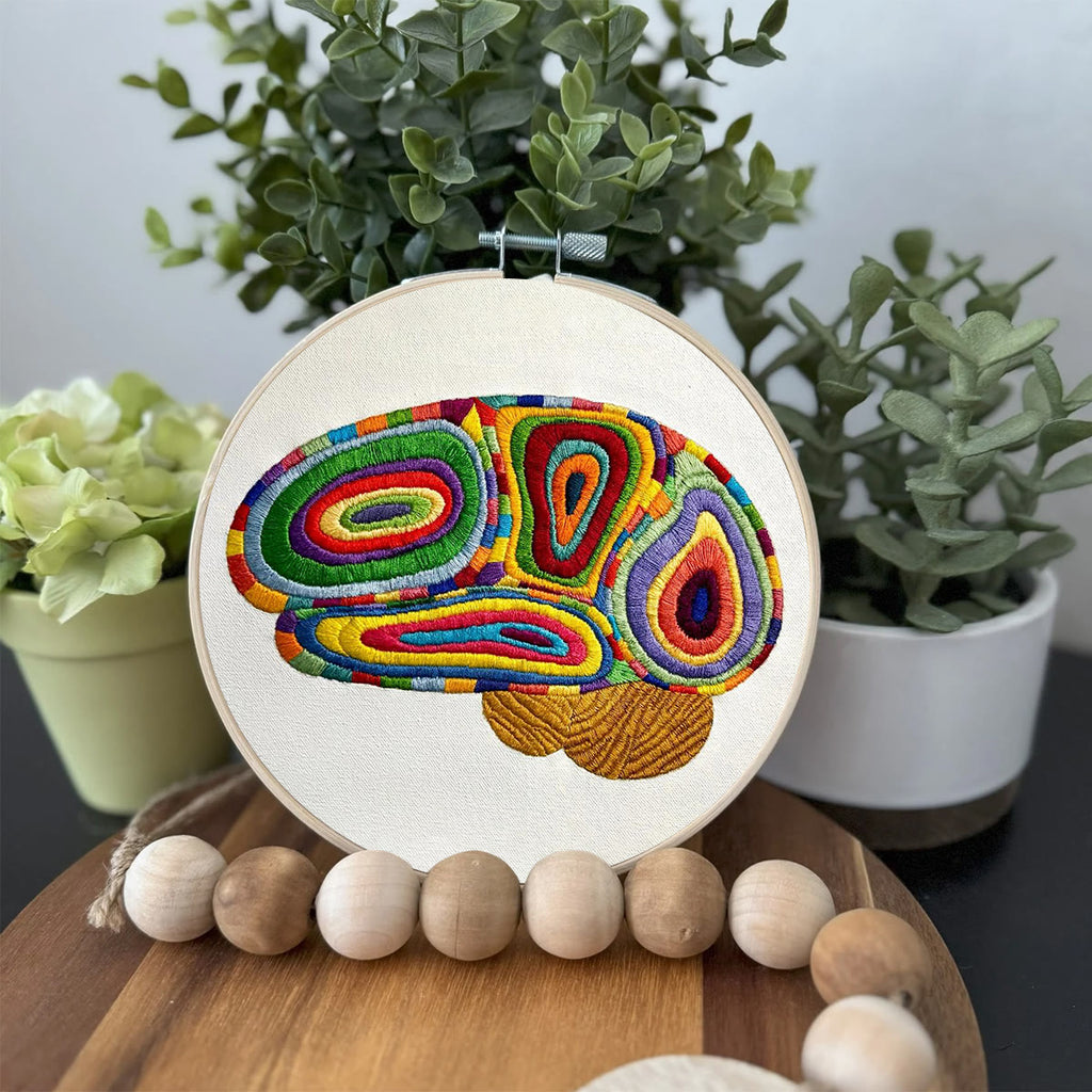 Rubbyoo Embroidery Kit-   The Colors Of Hope Diy Kit For  Aldults| Diy Craft Kits - image 2