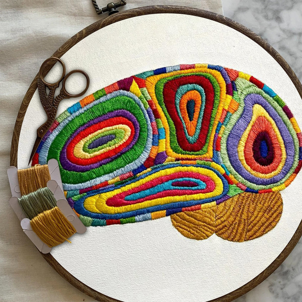 Rubbyoo Embroidery Kit-   The Colors Of Hope Diy Kit For  Aldults| Diy Craft Kits - image 7