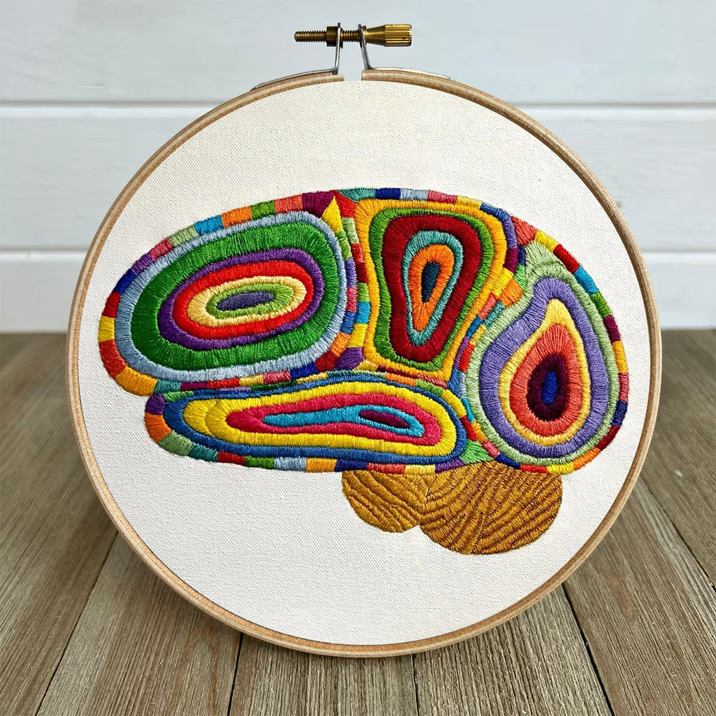 Rubbyoo Embroidery Kit-   The Colors Of Hope Diy Kit For  Aldults| Diy Craft Kits - image 5