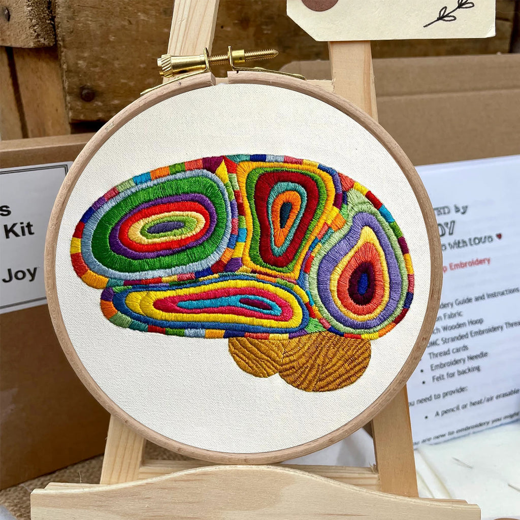 Rubbyoo Embroidery Kit-   The Colors Of Hope Diy Kit For  Aldults| Diy Craft Kits - image 4