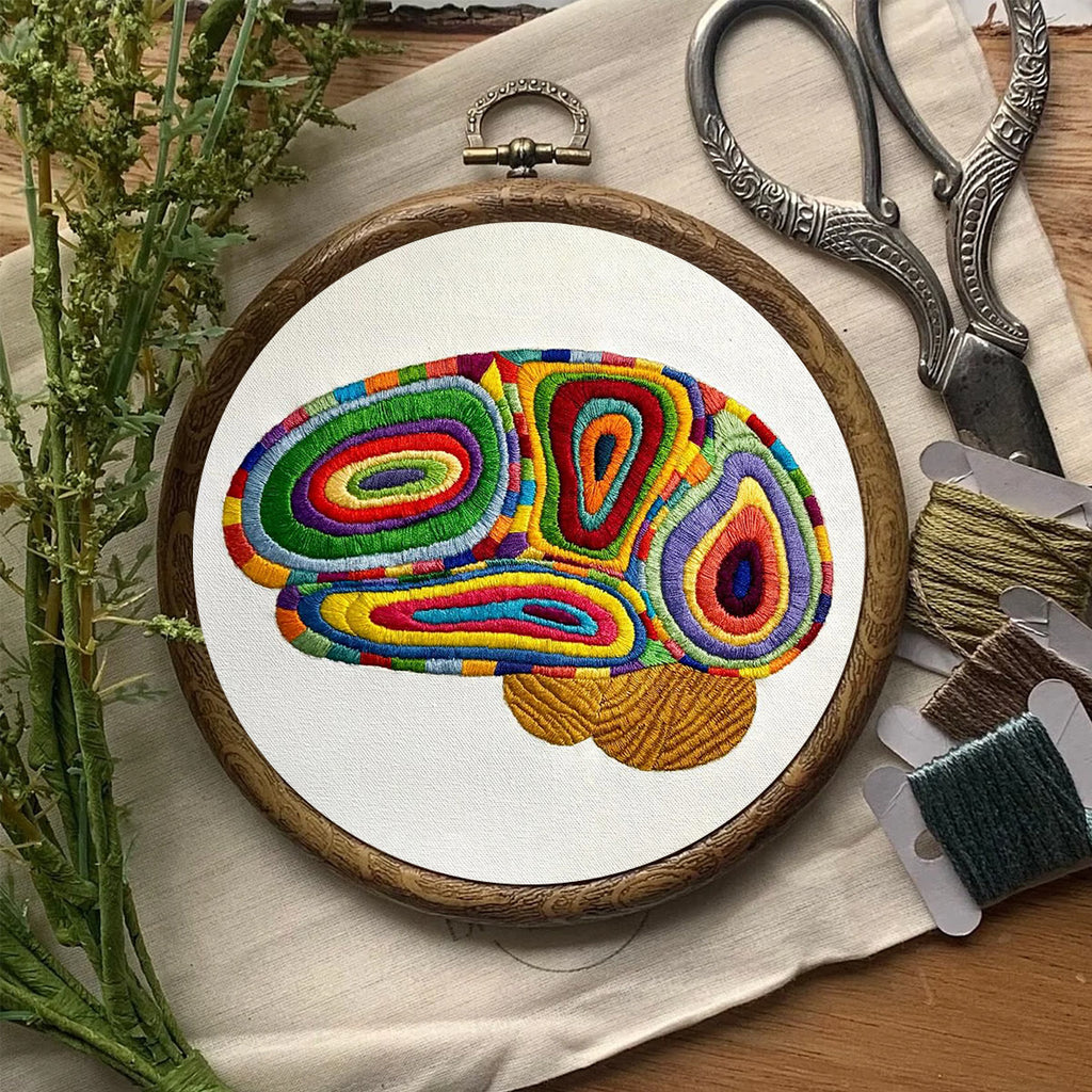 Rubbyoo Embroidery Kit-   The Colors Of Hope Diy Kit For  Aldults| Diy Craft Kits - image 6