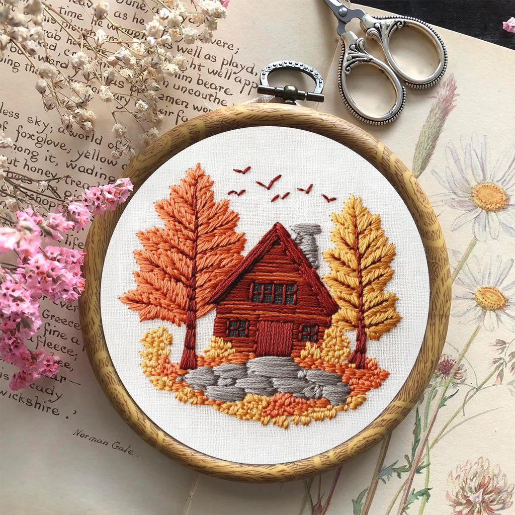 Rubbyoo Embroidery Kit- Farmhouse Diy Craft Kits| Autumn Craft - image 7