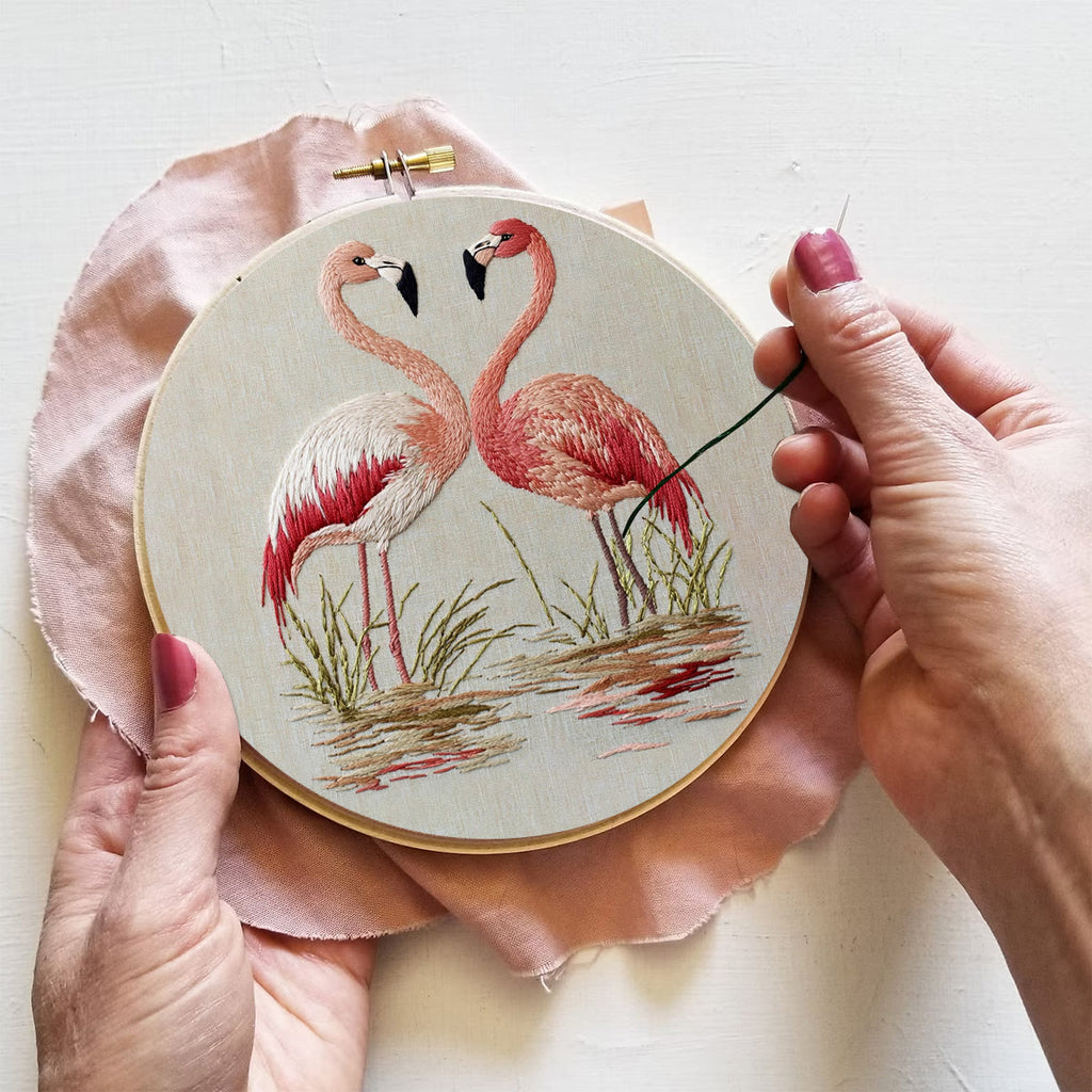 Rubbyoo Embroidery Kit- Fabulous Flamingo2 - image 2