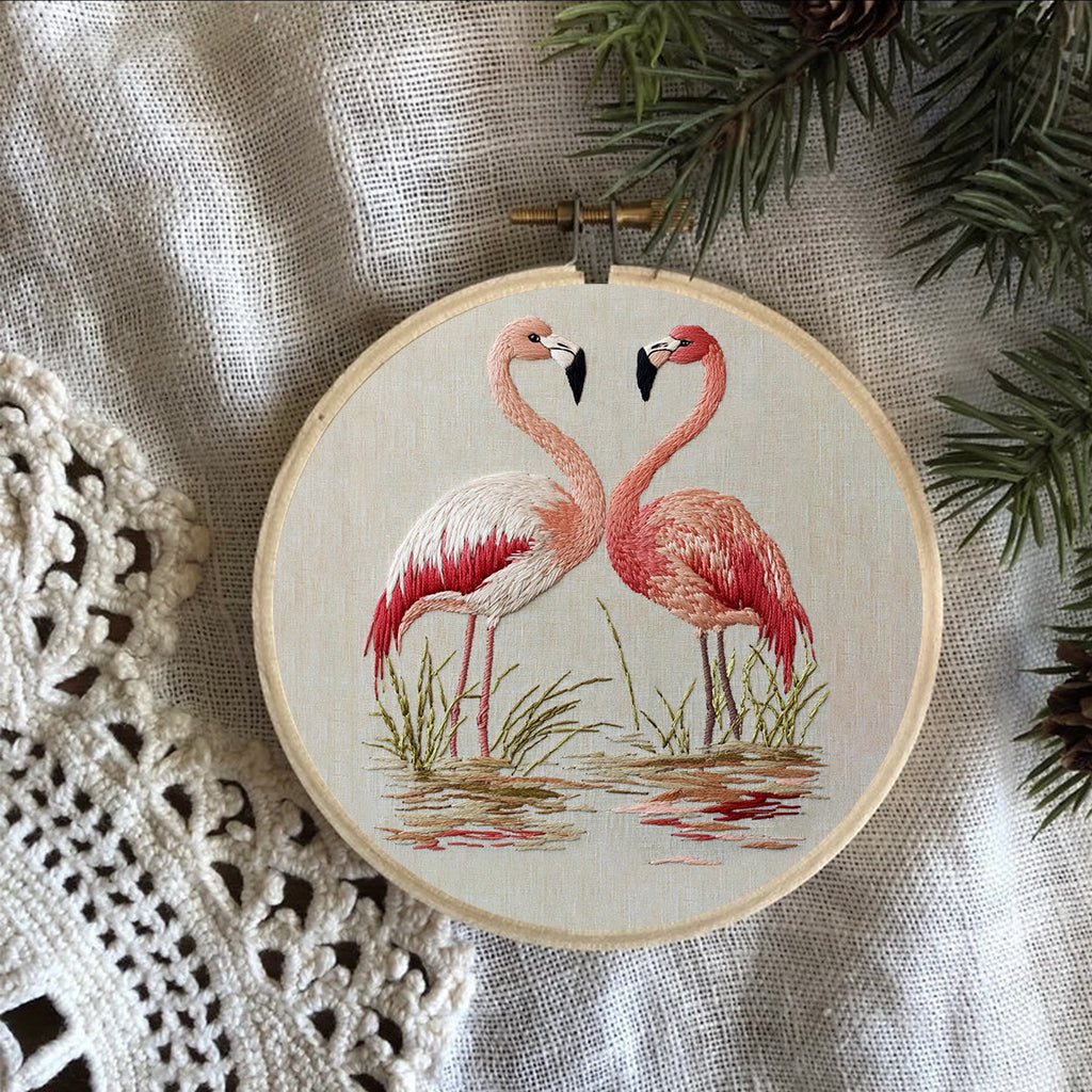 Rubbyoo Embroidery Kit- Fabulous Flamingo2 - image 6