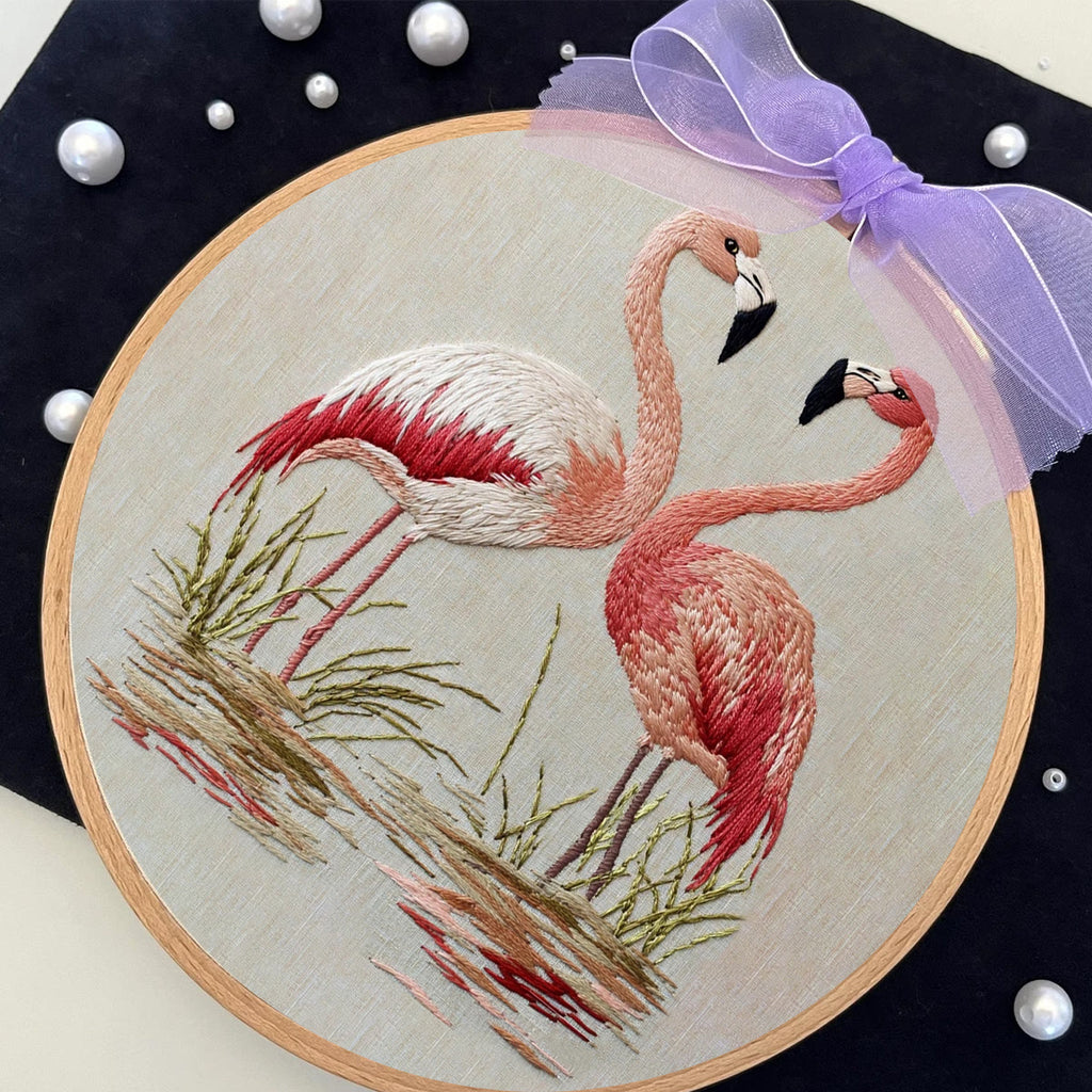 Rubbyoo Embroidery Kit- Fabulous Flamingo2 - image 7