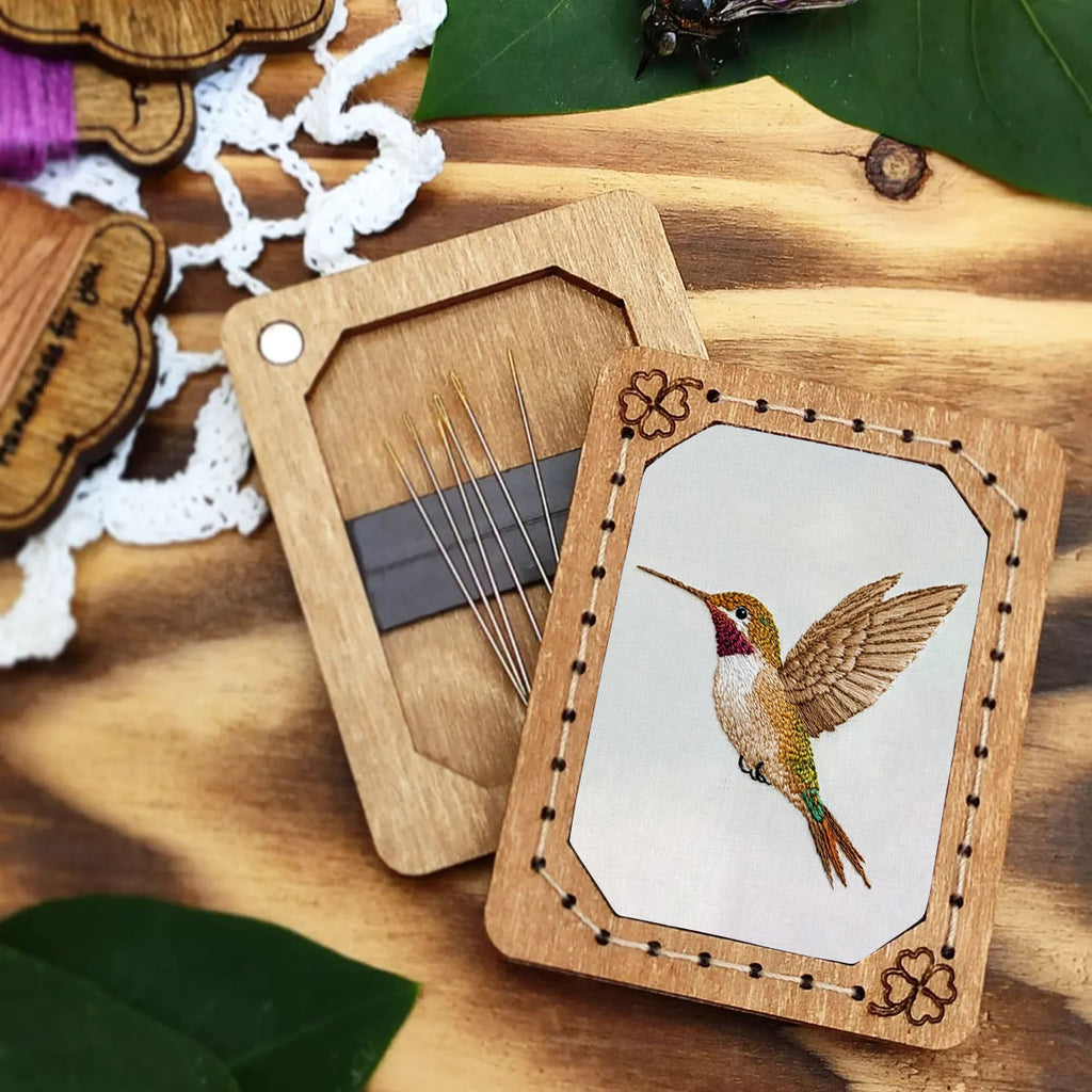 Rubbyoo Embroidery Kit-Golden Hummingbird - image 6