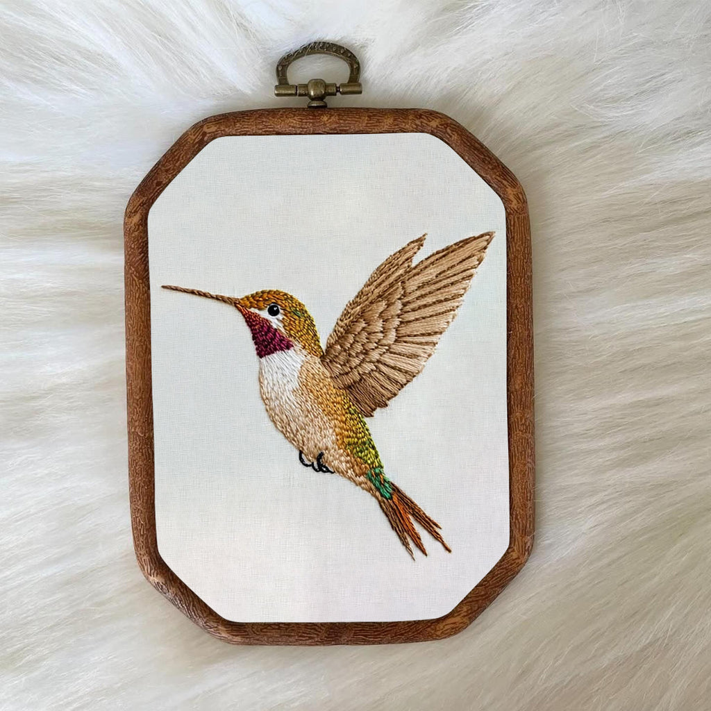 Rubbyoo Embroidery Kit-Golden Hummingbird - image 7