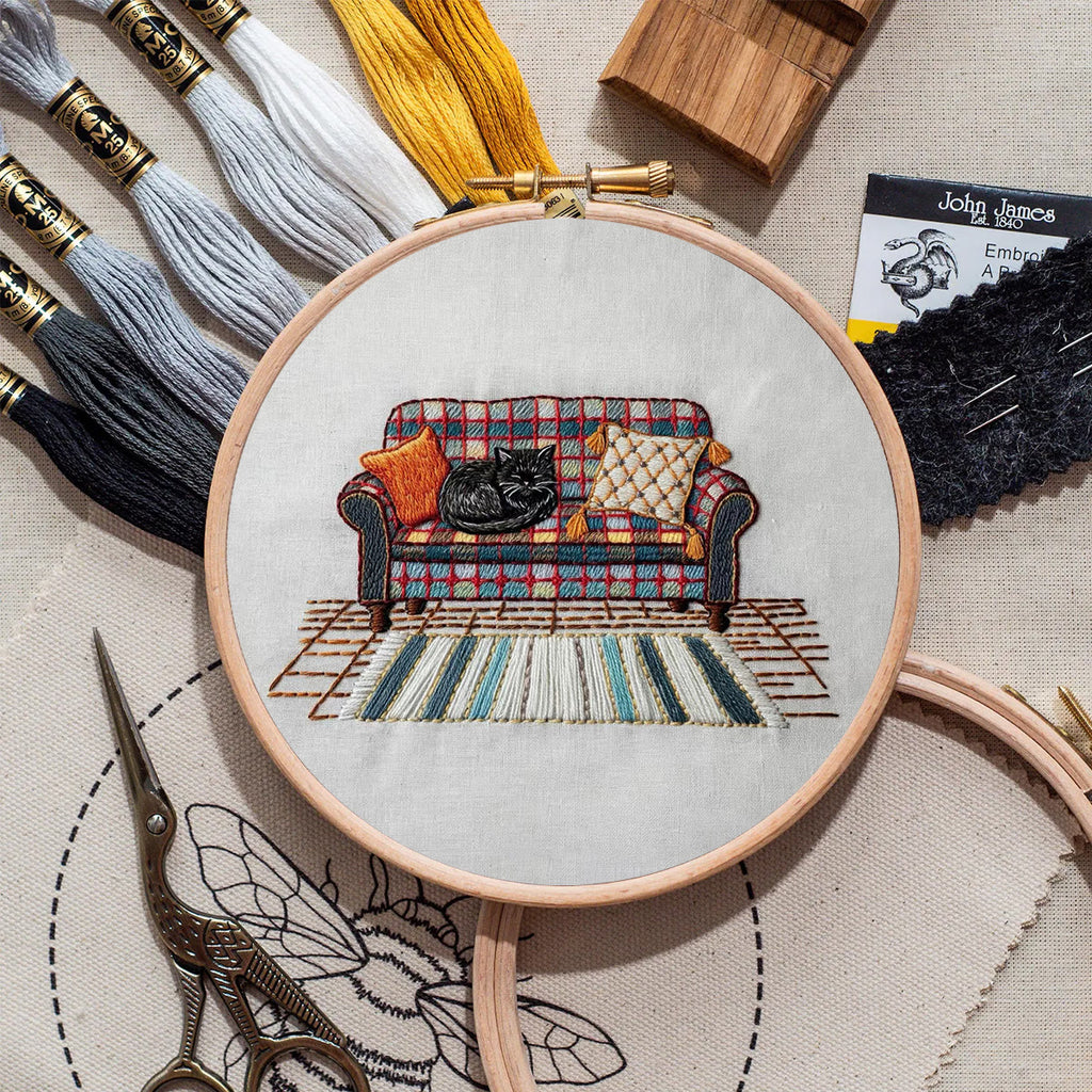 Rubbyoo Embroidery Kit-  Home Scene Cat  - image 8