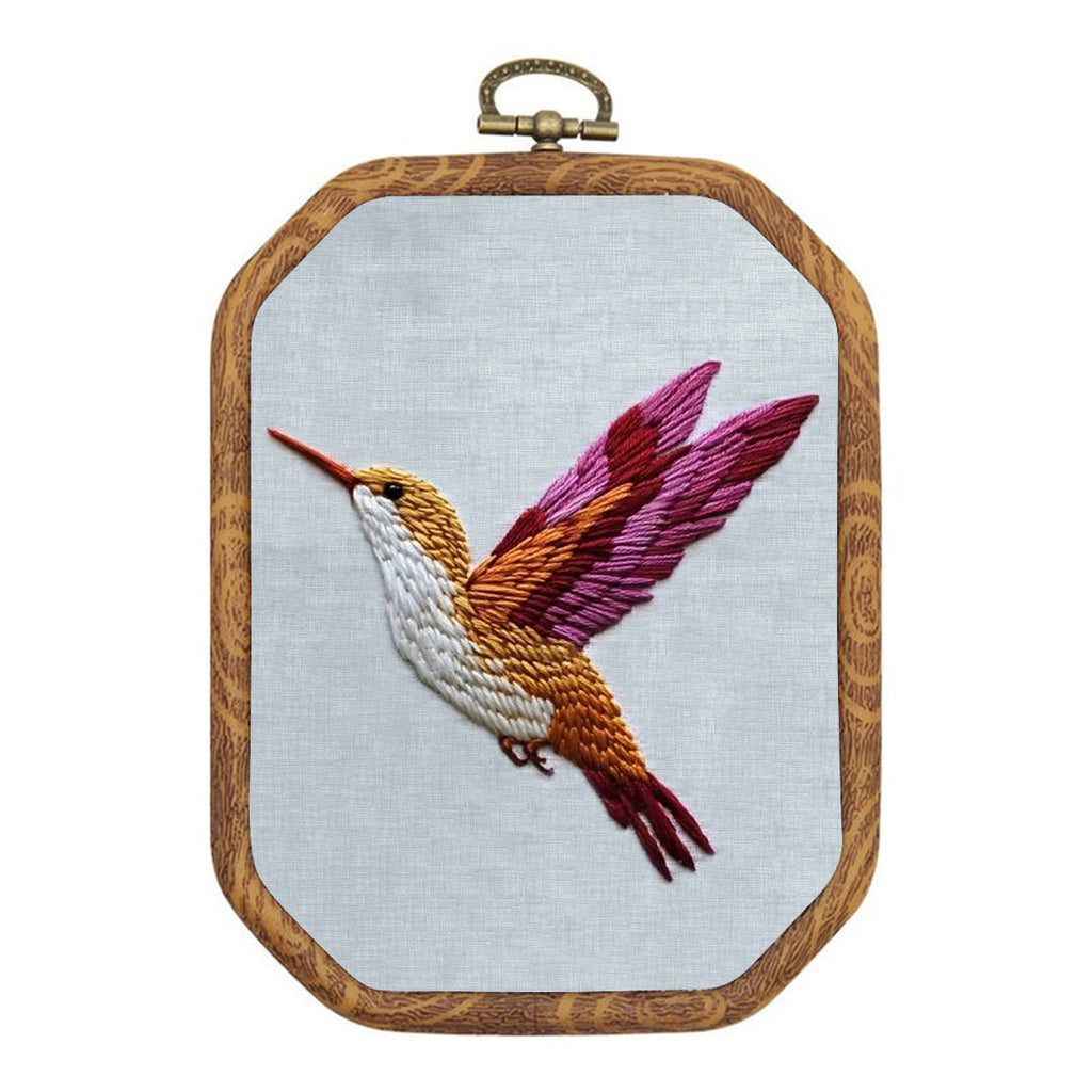 Rubbyoo Embroidery Kit-Flying Hummingbird - image 0
