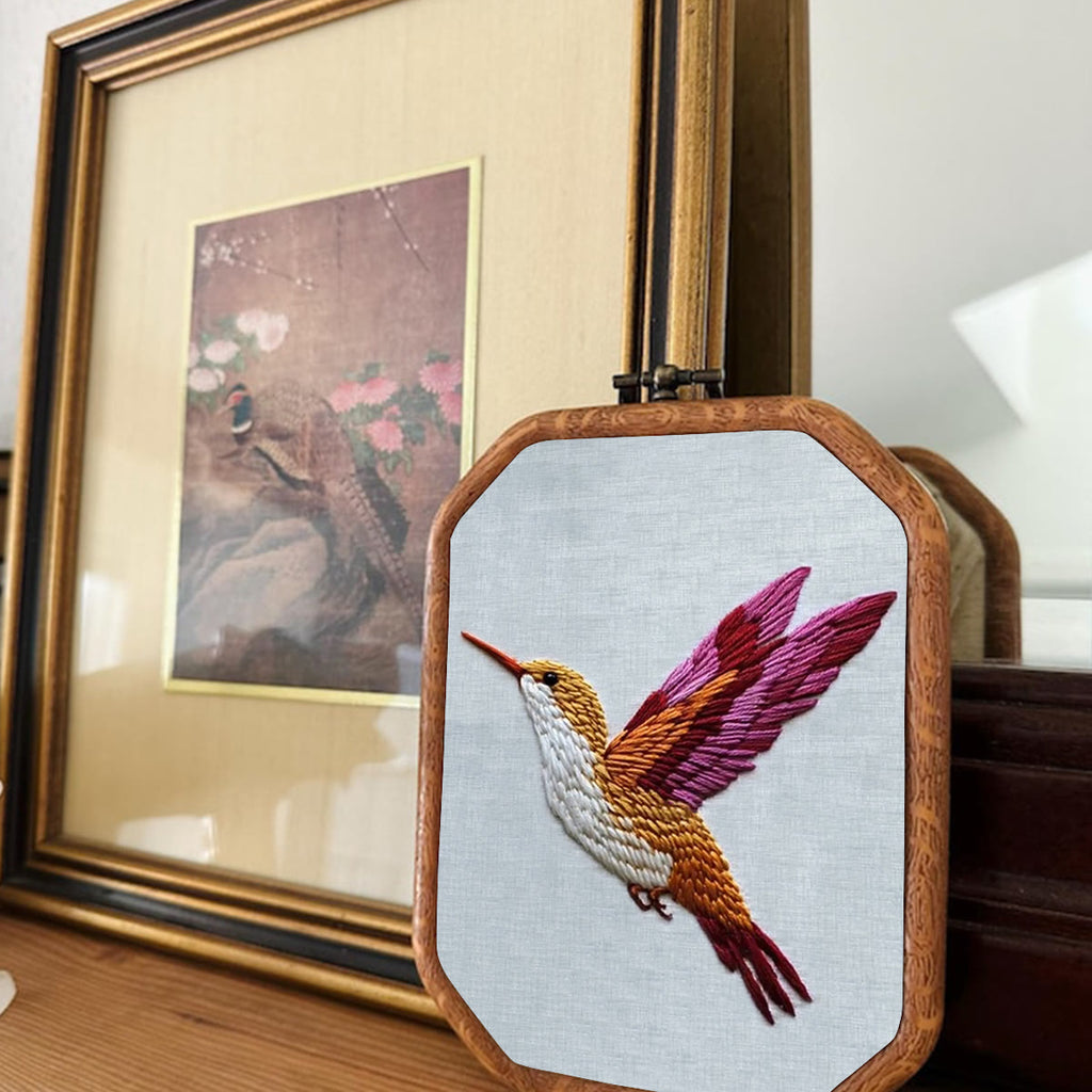 Rubbyoo Embroidery Kit-Flying Hummingbird - image 2