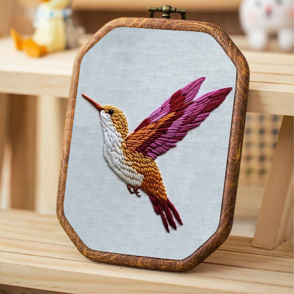 Rubbyoo Embroidery Kit-Flying Hummingbird - image 3