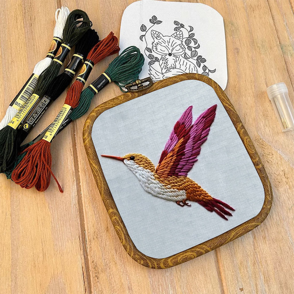 Rubbyoo Embroidery Kit-Flying Hummingbird - image 8