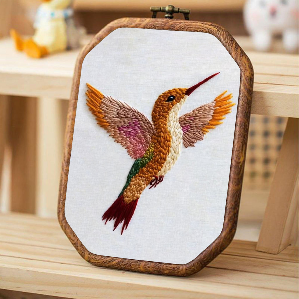 Rubbyoo Embroidery Kit-Elegant Hummingbird - image 4