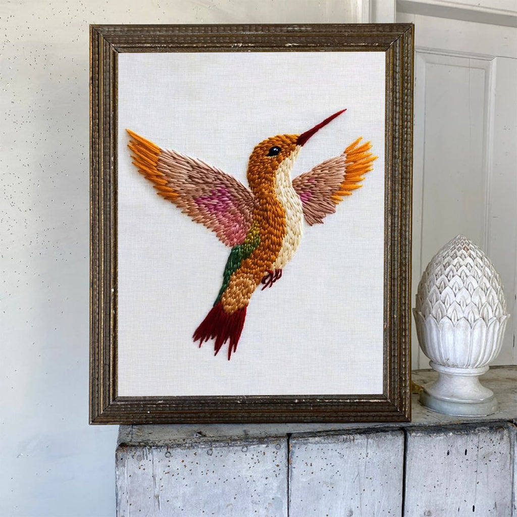 Rubbyoo Embroidery Kit-Elegant Hummingbird - image 5