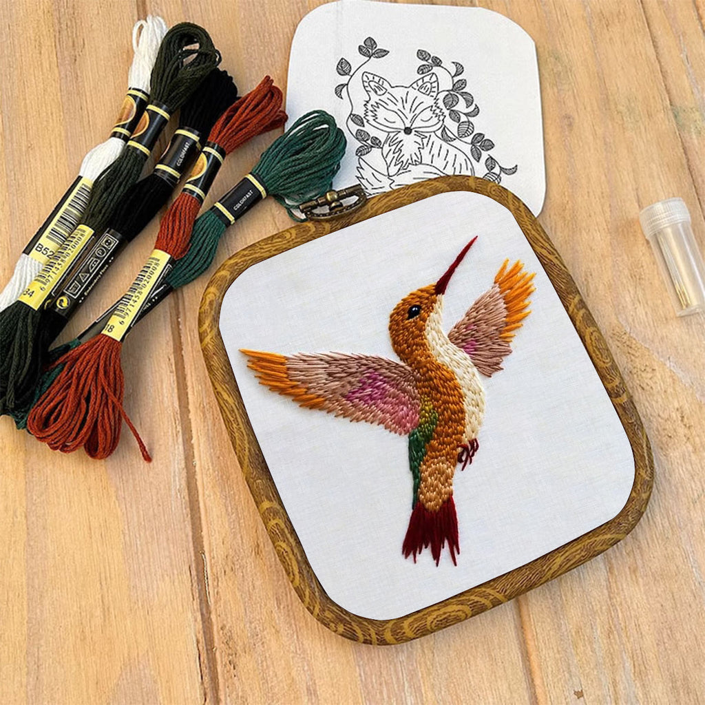 Rubbyoo Embroidery Kit-Elegant Hummingbird - image 9