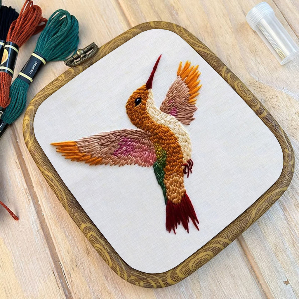 Rubbyoo Embroidery Kit-Elegant Hummingbird - image 8