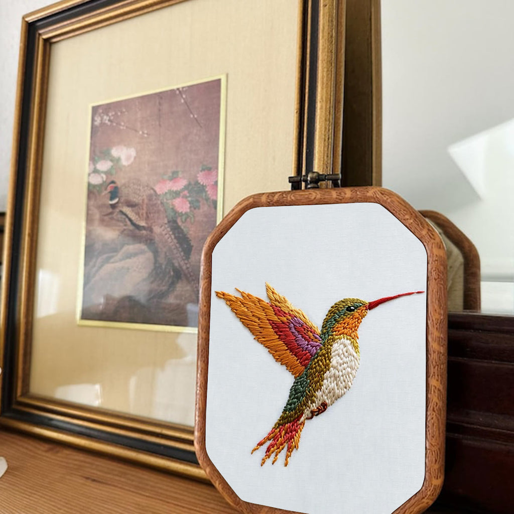 Rubbyoo Embroidery Kit-Vibrant Hummingbird2 - image 2