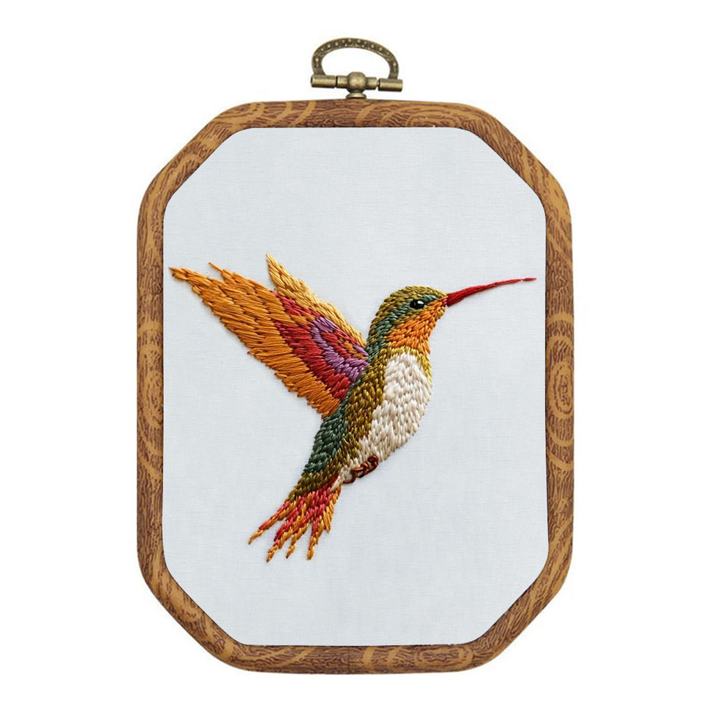 Rubbyoo Embroidery Kit-Vibrant Hummingbird2 - image 0