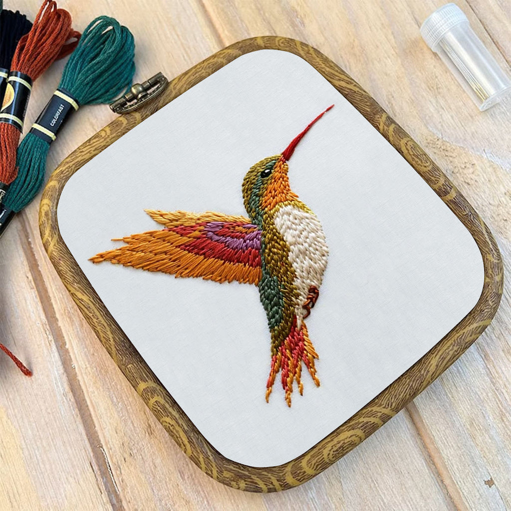 Rubbyoo Embroidery Kit-Vibrant Hummingbird2 - image 8